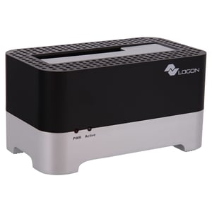 LOGON LHC030 USB 2.0 Type-B Czarny, Srebrny