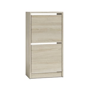 Topeshop B2 SONOMA Closed Shoe Organizer, Oak