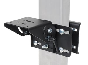 Gamber-Johnson 7160-0370 Mounting Kit, Black Steel