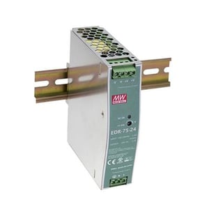 MEAN WELL EDR-75-24 power adapter/inverter, 75 W