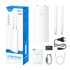 Cudy AP1300 Outdoor 1167 Mbit/s Biały Obsługa PoE