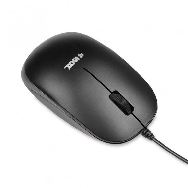 iBox IKMS606 klawiatura Dołączona myszka Dom USB QWERTY British English Czarny