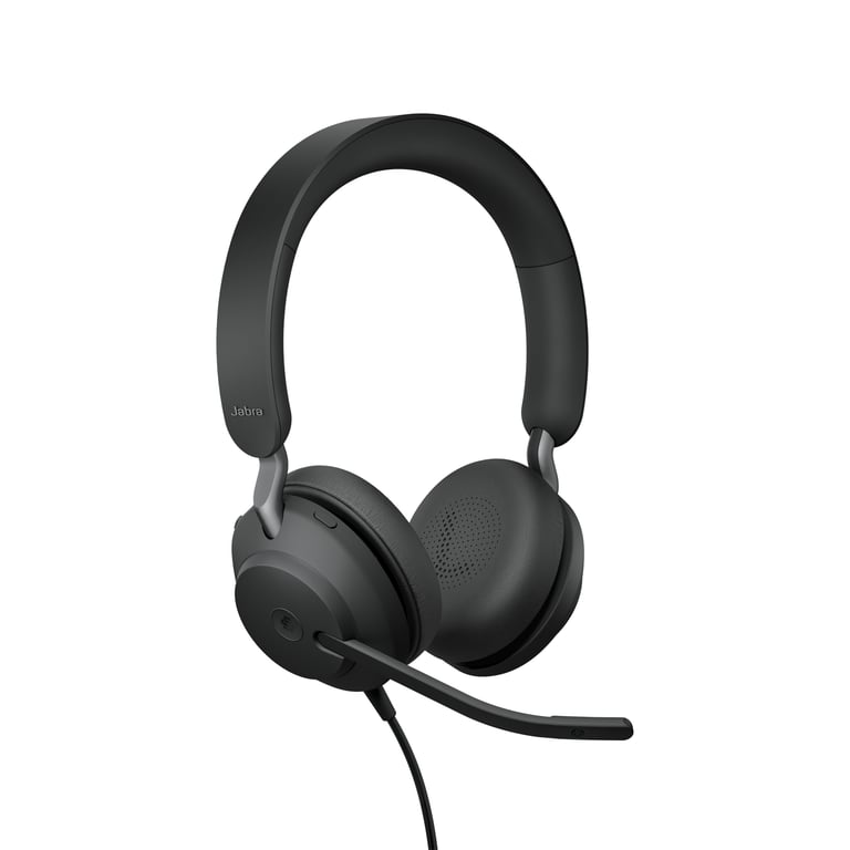 фото Компьютерная гарнитура Jabra Evolve2 40 MS Stereo Black USB-TypeA (24089-999-999)