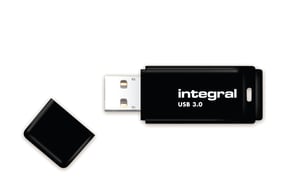 Integral INFD64GBBLK3.0 USB-Stick 64 GB, USB Typ A 3.2 Gen 1 (3.1 Gen 1), schwarz