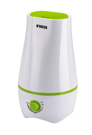 Noveen UH102 nawilżacz powietrza Ultradźwiękowy 2,2 l Zielony, Biały 20 W