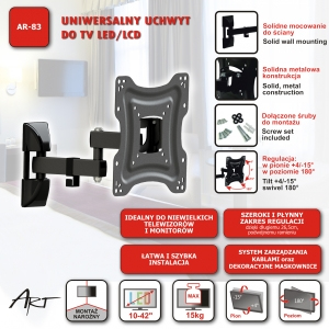 ART RAMT AR-83 uchwyt do telewizorów