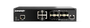 QNAP QSW-M3212R-8S4T przełącznik sieciowy Zarządzany 10G Ethernet (100/1000/10000) 1U