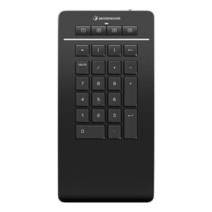 3Dconnexion Numpad Pro numeriskt tangentbord Bluetooth/USB/RF trådlöst Svart