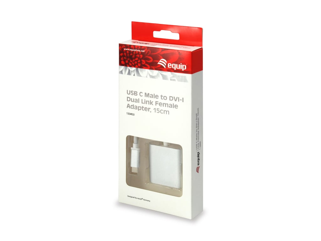 Equip 133453 zewnętrzna karta graficzna usb 4096 x 2160 px Biały