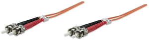 Intellinet 2,0 m ST M/M InfiniBand-/fiberoptisk kabel 2 m Orange