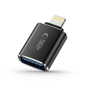 Tech-Protect 9490713932919 przejściówka do kabli Lightning USB-C Czarny