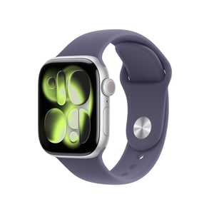 Apple Watch Series 11 OLED 42 mm Cyfrowy 374 x 446 px Ekran dotykowy 5G Srebrny Wi-Fi GPS