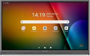Viewsonic IFP6552-2F digital skyltningsskärm Platt skärm Digital skyltning 165,1 cm (65") LCD 450 cd/m² 4K Ultra HD Svart Pekskärm Inbyggd processor Android