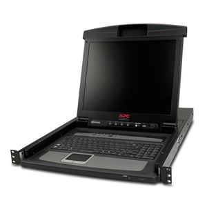 APC AP5808 43.2 cm (17") Rack Console, Black