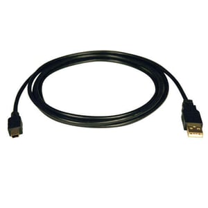 Tripp Lite U030-006 kabel USB USB 2.0 1,83 m USB A Mini-USB B 0,48 Gbit/s Czarny