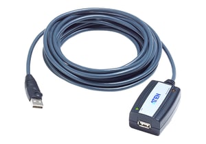 ATEN UE250 kabel USB USB 2.0 5 m USB A 0,48 Gbit/s Czarny