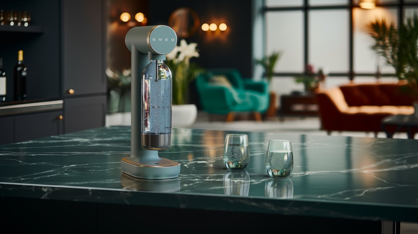 Smeg SKC01EGM saturator Plastik Zielony