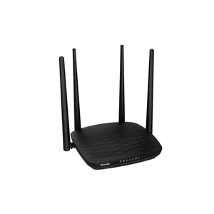 Tenda AC5 1200 MBPS DUAL-BAND ROUTER trådlös router Fast Ethernet Dual-band (2,4 GHz/5 GHz) Svart