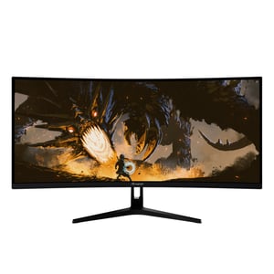 Arozzi Nova 34″ Curved Computer Monitor 86.4 cm (34") 3440 x 1440 px 4K Ultra HD LED Black