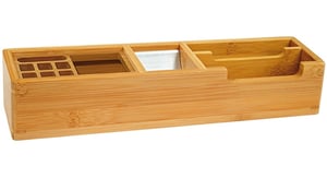 Wedo 61 1007 Bamboo Wood Drawer Organizer