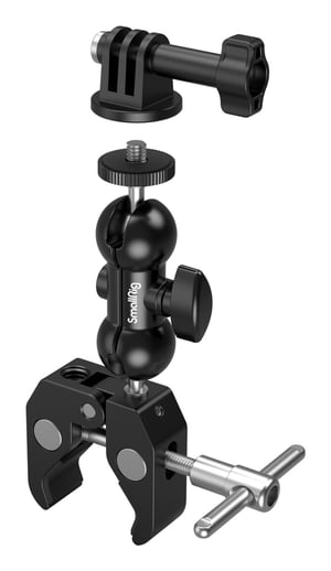 SmallRig 1138B głowica statywu Czarny Aluminium, Stal nierdzewna 1/4, 3/8" Piłka (kształt)