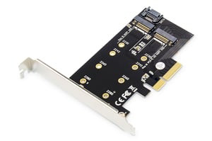 Digitus M.2 NGFF / NVMe SSD PCI Express 3.0 (x4) Add-On-Karte