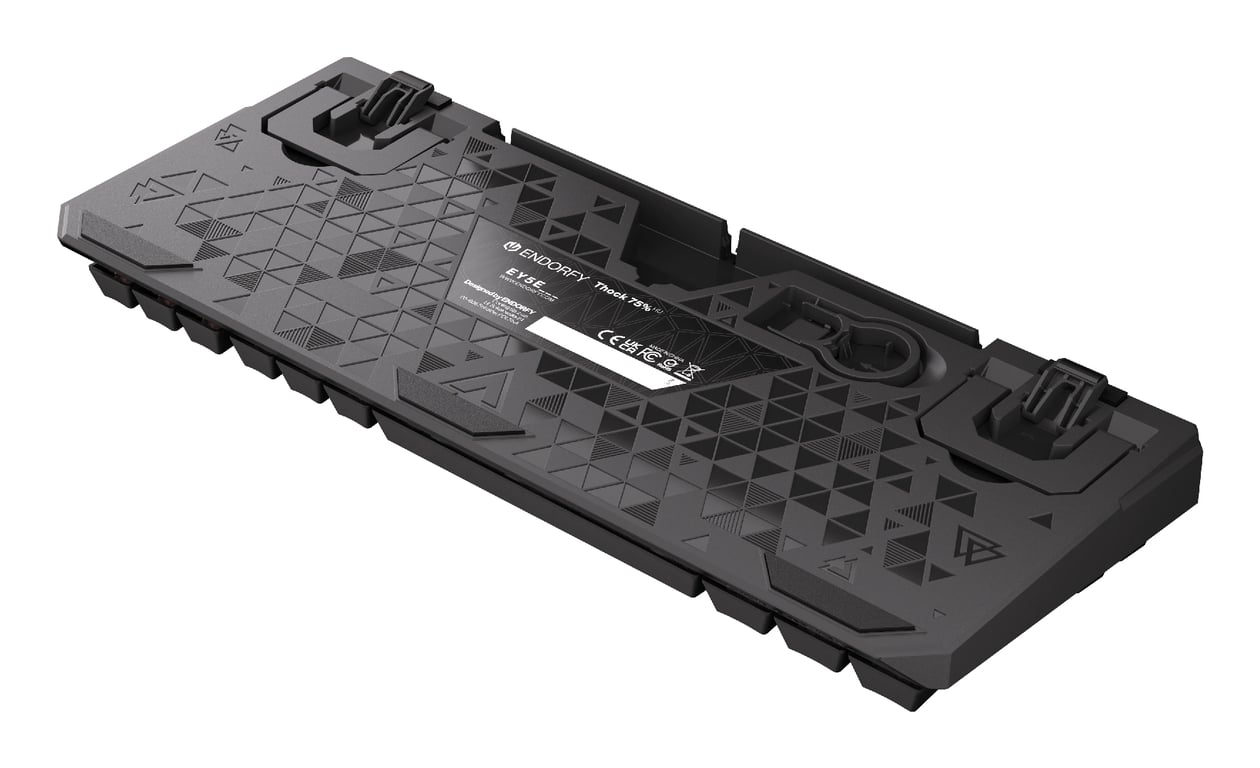 ENDORFY EY5E007 klawiatura Gaming USB Węgierski Czarny