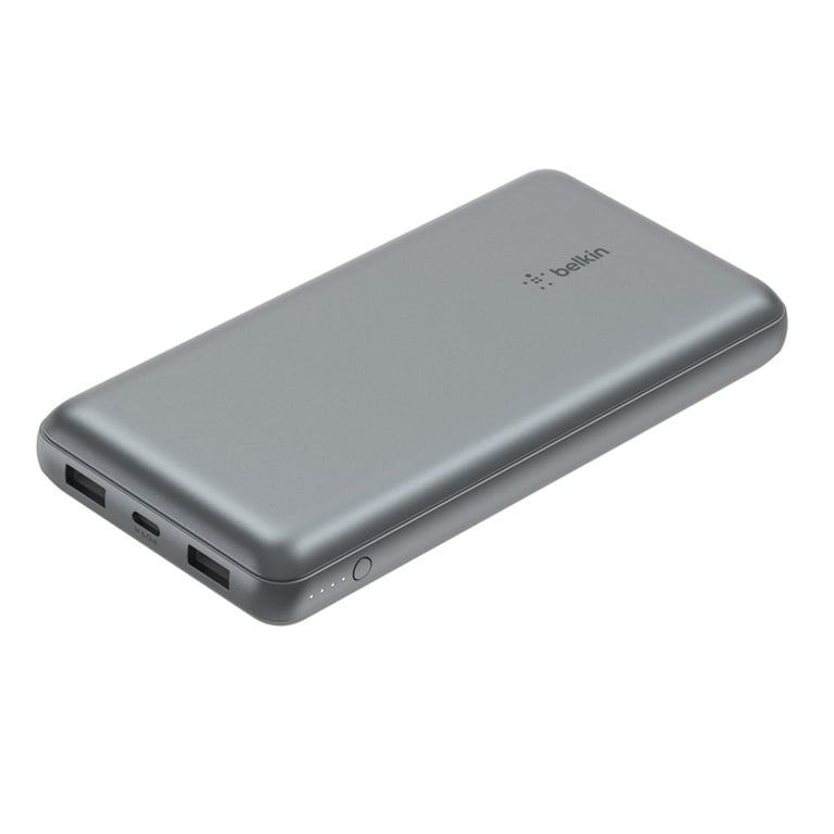 фото Зовнішній акумулятор (павербанк) Belkin BoostCharge 20000 mAh Grey (BPB012BTGY)