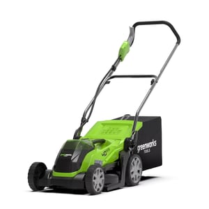 Greenworks G40LM35 Kosiarka do trawnika typu push Bateria Czarny, Zielony