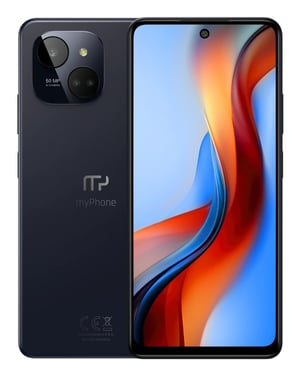 myPhone N23 Plus 5G 17,2 cm (6.78") Dual SIM Android 14 USB Type-C 8 GB 256 GB 5000 mAh Czarny