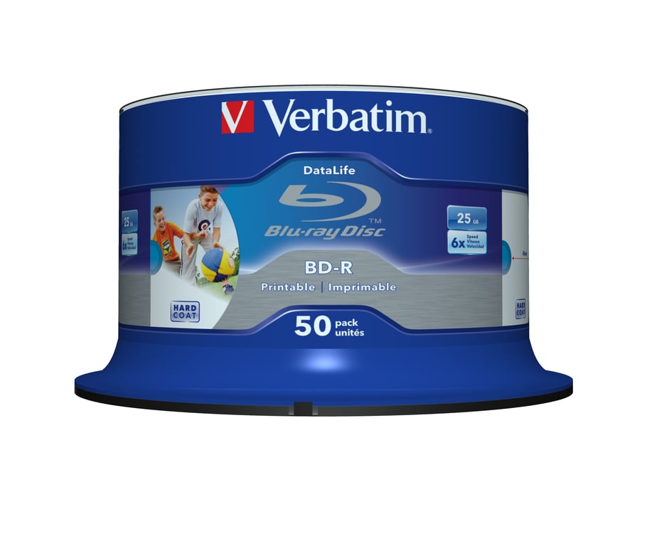 Verbatim 43812 płyta Blu-Ray BD-R 25 GB 50 szt.