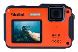 Rollei Sportsline 64 Selfie Kompaktkamera 64 MP CMOS 9216 x 6912 px Orange
