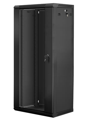 Lanberg WF01-6427-10B 27U-stativ, hängande skåp, svart
