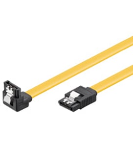 Goobay 0,50 m HDD-SATA-Kabel, 0,50 m, gelb