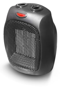Adler AD 7702 Heater, Indoor, Stainless Steel, 1500 W, Electric Fan Space Heater