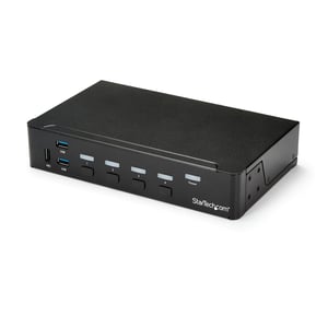 StarTech SV431HDU3A2 KVM Switch, Rack-Mountable, Black