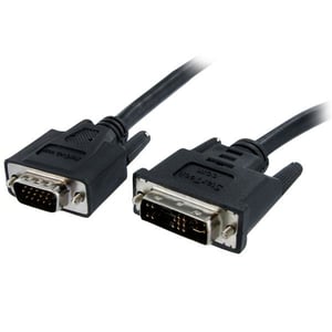 StarTech DVIVGAMM1M 1 m DVI-A to VGA (D-Sub) Cable Adapter, Black