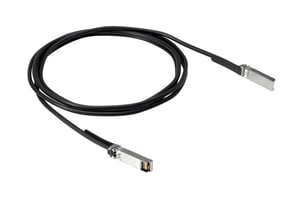 HPE Aruba Networking 50G SFP56 to SFP56 3m Direct Attach Copper Cable, InfiniBand / Fiber Optic Cable, Black