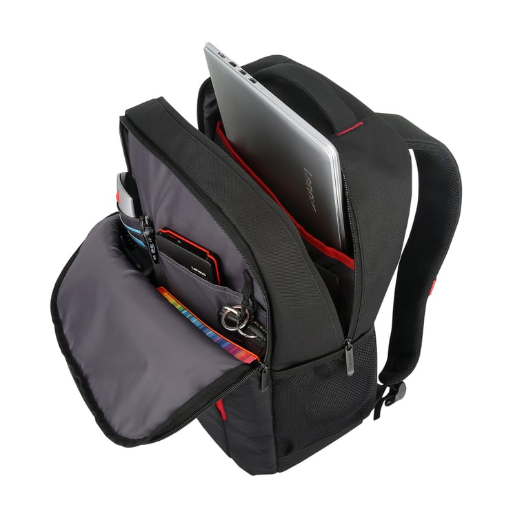 Lenovo B515 39,6 cm (15.6") Plecak Czarny, Czerwony