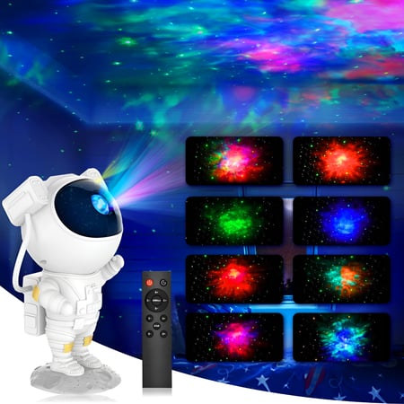 Extralink Sternenhimmel-Projektor, Galaxie-Projektor | Nachtlampe, Projektor | für Kinder, in Form eines Astronauten