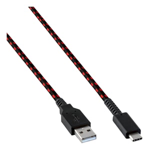 PDP 500-211-EU 2.4 m USB Cable (USB-A to USB-C), Black, Red