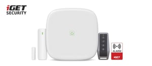 iGET M5-4G Lite Wi-Fi-larmsystem, vitt