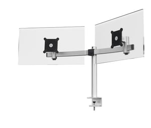 Durable 508523 Monitor Mount / Stand for 68.6 cm (27") Monitors, Desk, Silver