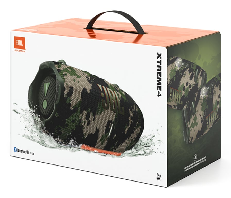 JBL Xtreme 4 Przenośny głośnik stereo Kamuflaż 100 W