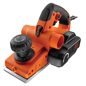 Black & Decker KW750K-QS Handhobel, schwarz, orange, 16.000 U/min, 750 W
