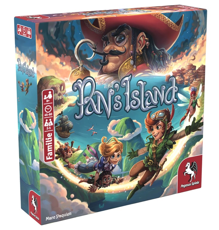 Pegasus Pan's Island 60 min Gra planszowa Wiele gatunków