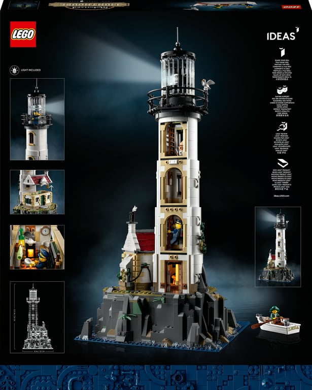 фото Блоковий конструктор LEGO Ideas Моторизований маяк (21335)