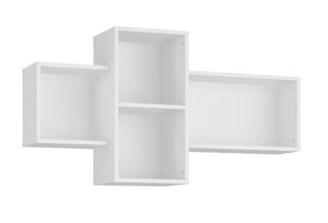 Tuckano Regal 121x65x29 BELLA weiß