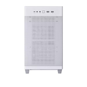 ASUS PRIME AP201 CASE TG WHITE Mini-Tower Weiß