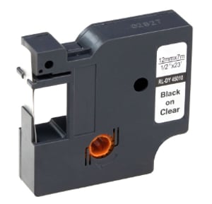 G&G Schriftband 15569 Kompatibel ersetzt Dymo 45010 S0720500 - Kompatibel Przezroczysty